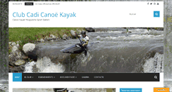 Desktop Screenshot of cadicanoekayak.com