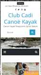 Mobile Screenshot of cadicanoekayak.com